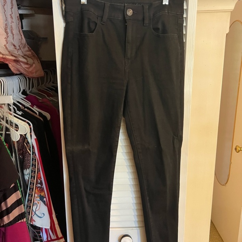 American Eagle, Adult Medium, Black, Skinny Jeans